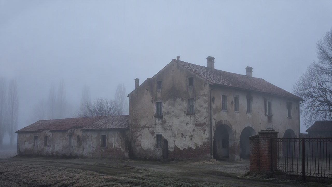 Piano terra di cascina padana