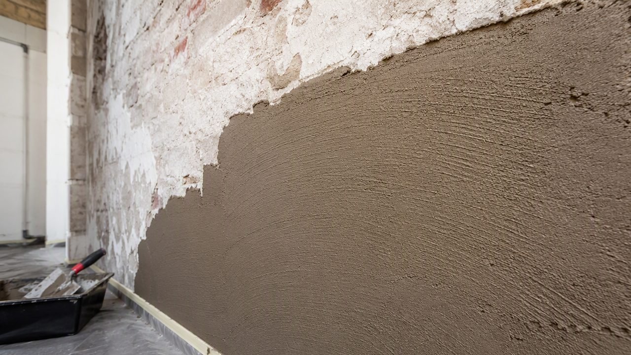 Rifacimento con intonaco deumidificante